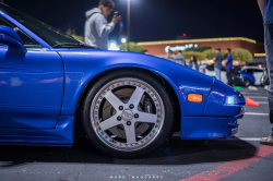 2000 Acura NSX in Monaco Blue over Black