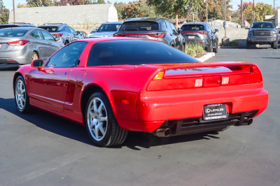 1997 Acura NSX in Formula Red over Tan