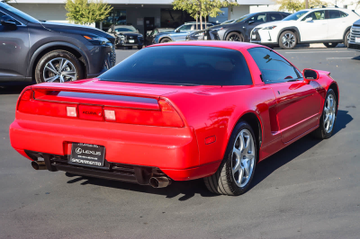 1997 Acura NSX in Formula Red over Tan
