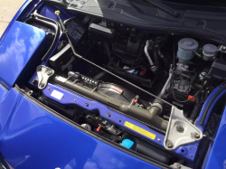 2000 Acura NSX in Monaco Blue over Black