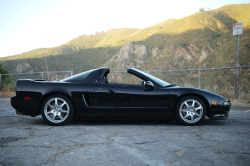 2001 Acura NSX in Berlina Black over Black