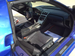 2000 Acura NSX in Monaco Blue over Black