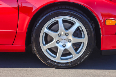 1997 Acura NSX in Formula Red over Tan