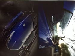 2000 Acura NSX in Monaco Blue over Black