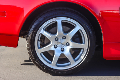 1997 Acura NSX in Formula Red over Tan