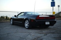 2001 Acura NSX in Berlina Black over Black