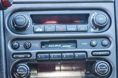 1997 Acura NSX in Formula Red over Tan