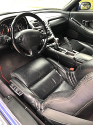 2000 Acura NSX in Monaco Blue over Black
