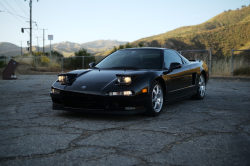 2001 Acura NSX in Berlina Black over Black
