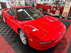 1997 Acura NSX in Formula Red over Black