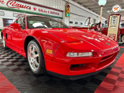 1997 Acura NSX in Formula Red over Black