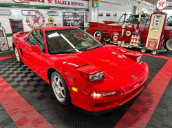 1997 Acura NSX in Formula Red over Black