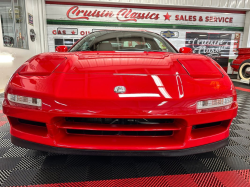 1997 Acura NSX in Formula Red over Black