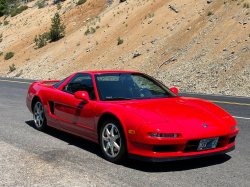 1997 Acura NSX in Formula Red over Black