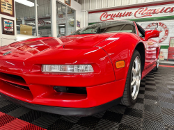 1997 Acura NSX in Formula Red over Black