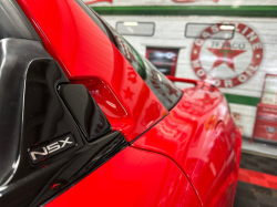 1997 Acura NSX in Formula Red over Black