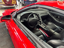 1997 Acura NSX in Formula Red over Black