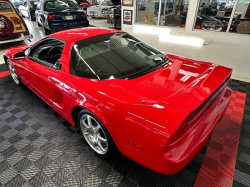 1997 Acura NSX in Formula Red over Black