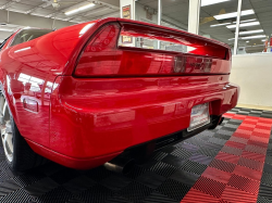 1997 Acura NSX in Formula Red over Black