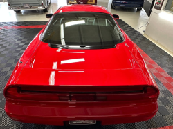 1997 Acura NSX in Formula Red over Black