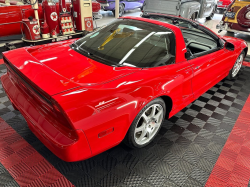 1997 Acura NSX in Formula Red over Black