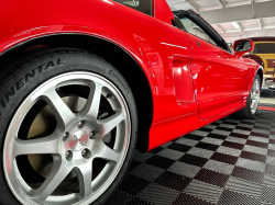 1997 Acura NSX in Formula Red over Black