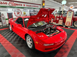 1997 Acura NSX in Formula Red over Black