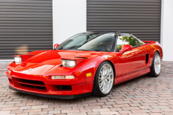 1994 Acura NSX in Formula Red over Tan