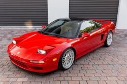 1994 Acura NSX in Formula Red over Tan