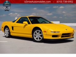 1999 Acura NSX in Spa Yellow over Black