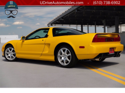 1999 Acura NSX in Spa Yellow over Black