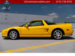 1999 Acura NSX in Spa Yellow over Black