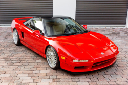 1994 Acura NSX in Formula Red over Tan