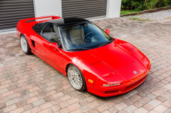 1994 Acura NSX in Formula Red over Tan