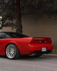 1994 Acura NSX in Formula Red over Tan