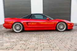 1994 Acura NSX in Formula Red over Tan