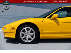 1999 Acura NSX in Spa Yellow over Black