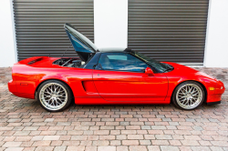 1994 Acura NSX in Formula Red over Tan