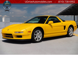 1999 Acura NSX in Spa Yellow over Black