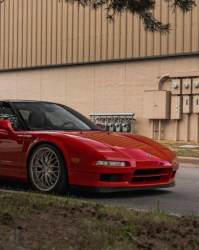 1994 Acura NSX in Formula Red over Tan