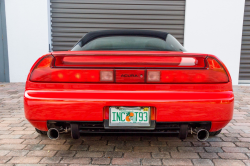 1994 Acura NSX in Formula Red over Tan