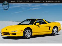 1999 Acura NSX in Spa Yellow over Black