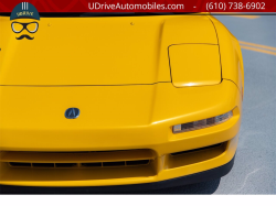 1999 Acura NSX in Spa Yellow over Black