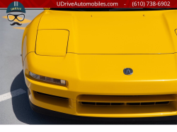 1999 Acura NSX in Spa Yellow over Black