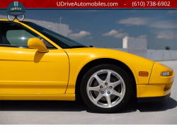 1999 Acura NSX in Spa Yellow over Black