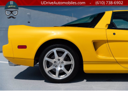 1999 Acura NSX in Spa Yellow over Black