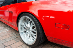 1994 Acura NSX in Formula Red over Tan