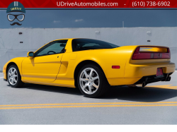 1999 Acura NSX in Spa Yellow over Black