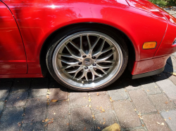 1994 Acura NSX in Formula Red over Tan