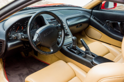 1994 Acura NSX in Formula Red over Tan